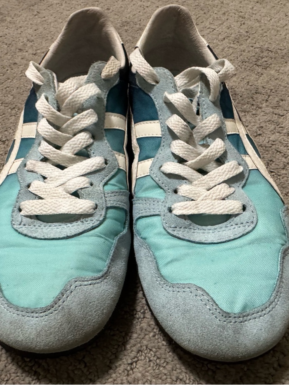 Onitsuka Tiger Serrano 'Arctic Sky White Peach’. Women 7.5 good used condition - Picture 5 of 7